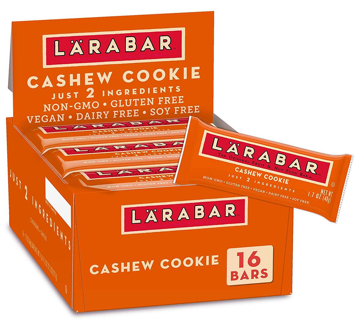 16 Larabar Fruit and Nut Bar Cashew Cookie Flavor for $7.65 Shipped