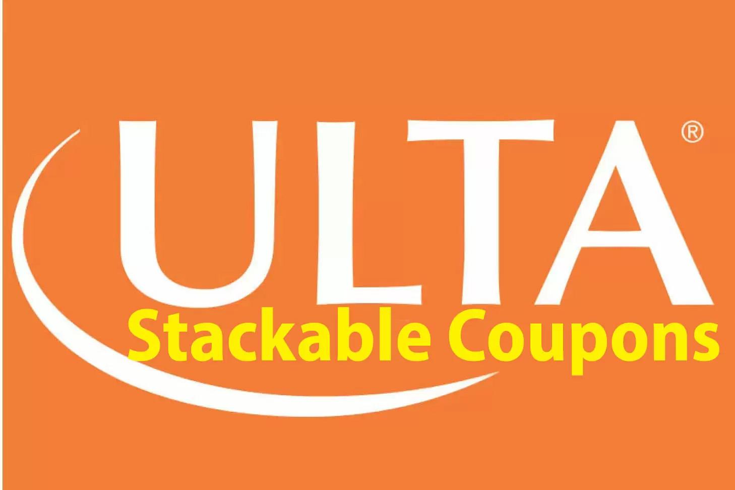 Ulta Beauty Stackable Coupons 20 Off or 5 Off and 3x Points