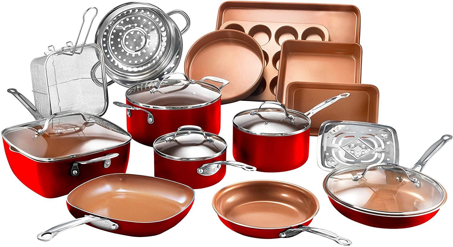 Gotham Steel Cookware and Bakeware Set for $139.99 Shipped