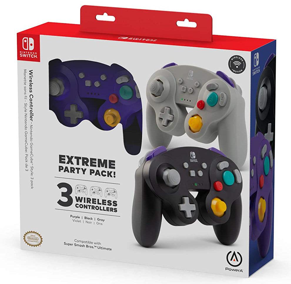 3 PowerA Nintendo Switch GameCube Style Wireless Controllers for $69.99 Shipped