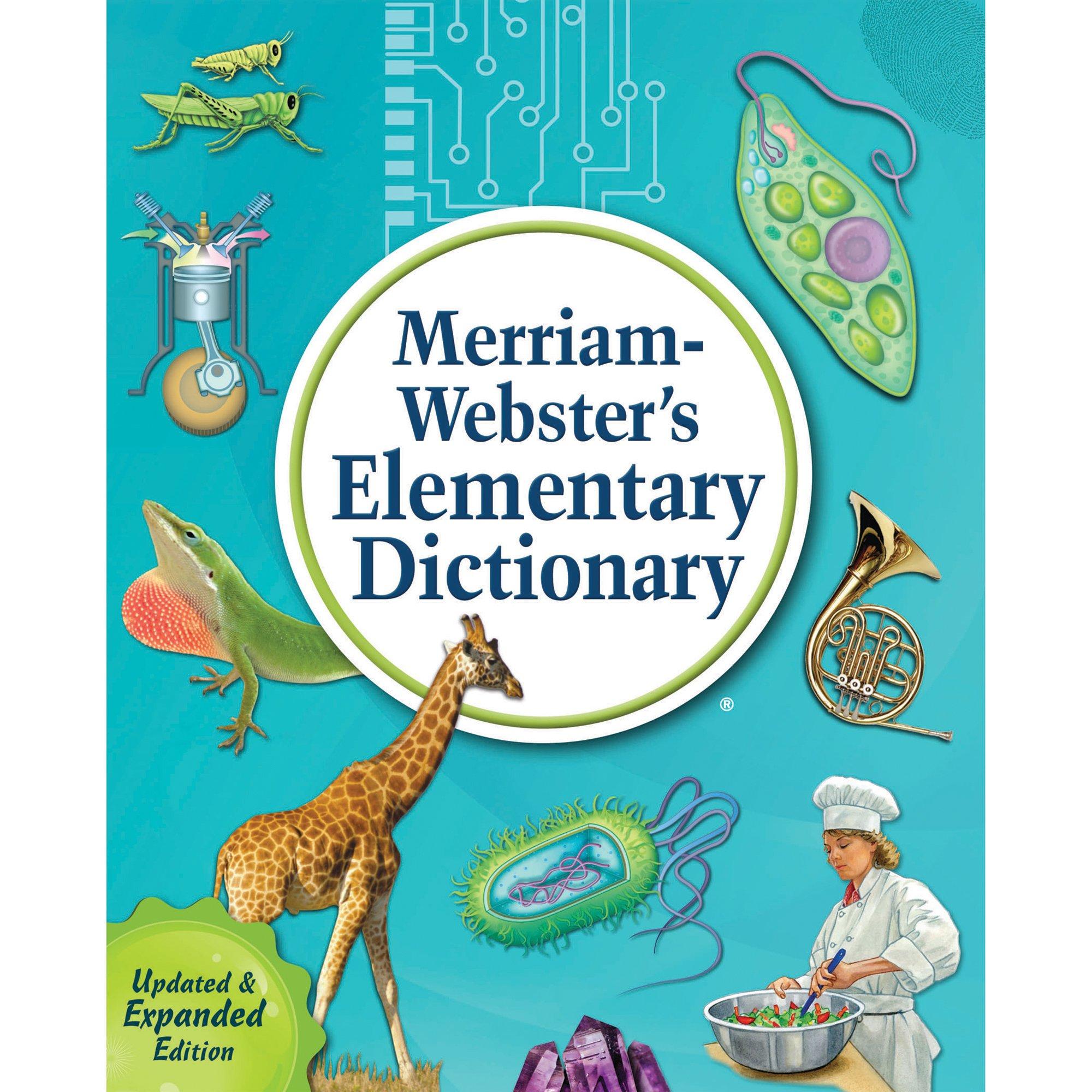 Merriam-Websters Elementary Dictionary Hardcover Book for $9.16