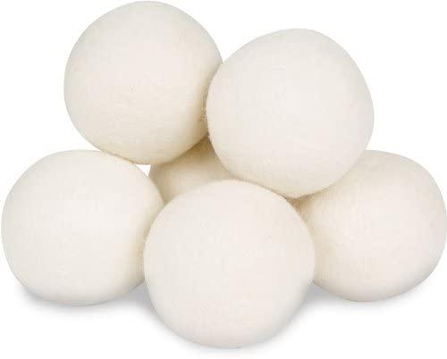 6 XL Smart Sheep Wool Dryer Balls for $9.83