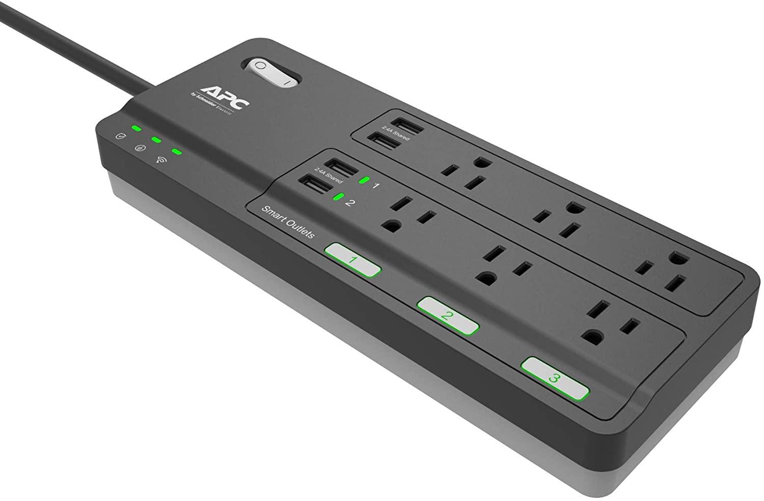 APC Smart Plug 6 Outlet Surge Protector for $25 Shipped