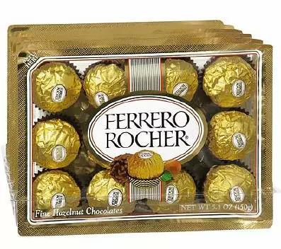 24 Ferrero Rocher Fine Hazelnut Chocolates for $6.99