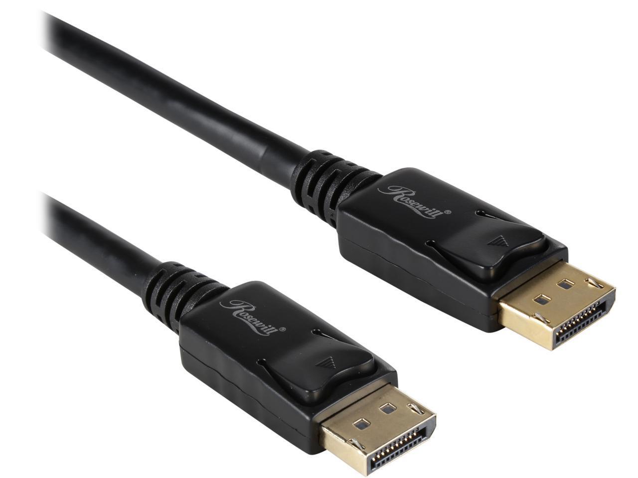 Rosewill 6ft DisplayPort 1.2 Cable for $4.80 Shipped