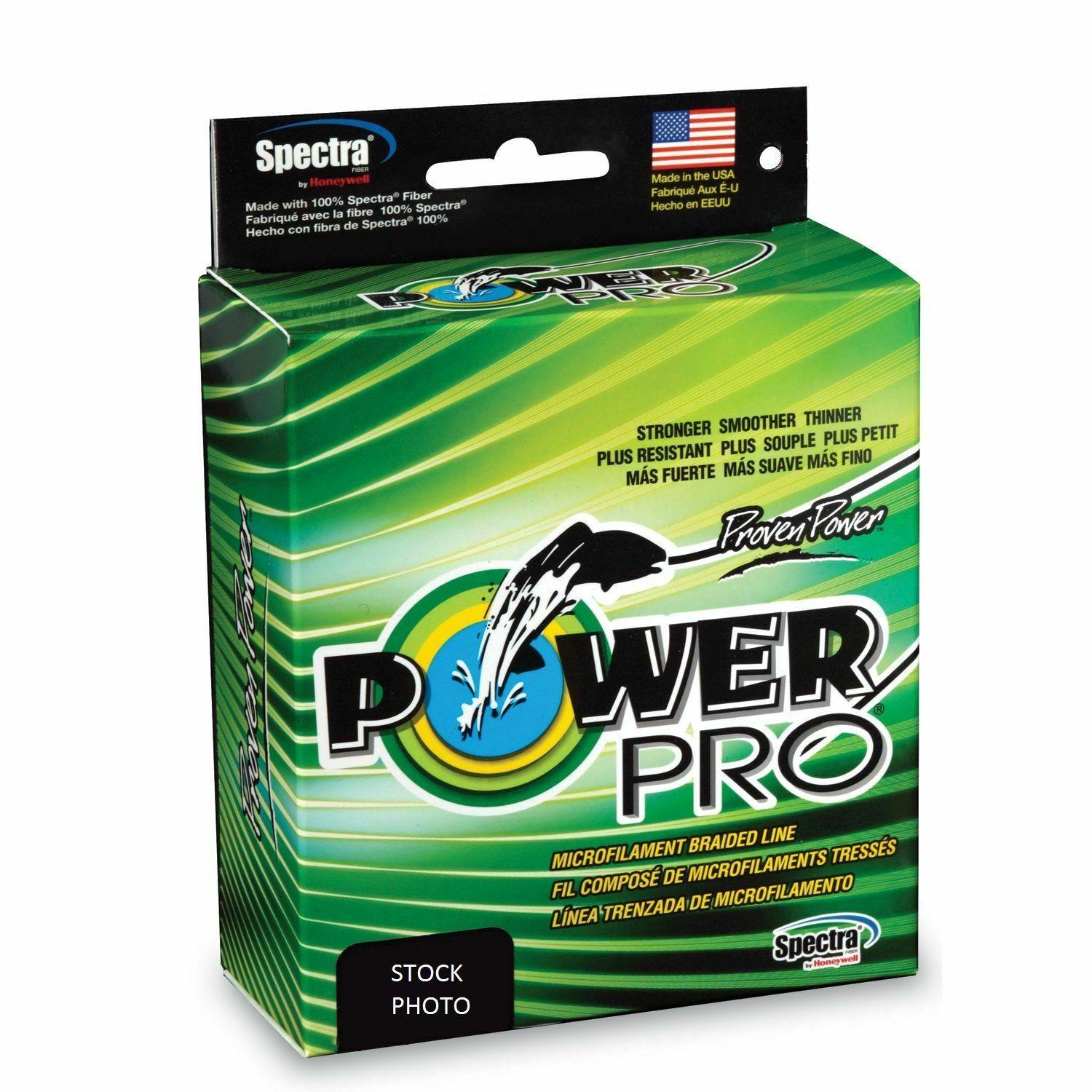 PowerPro Braided Spectra Fiber Microfilament Fishing Line for $16.74