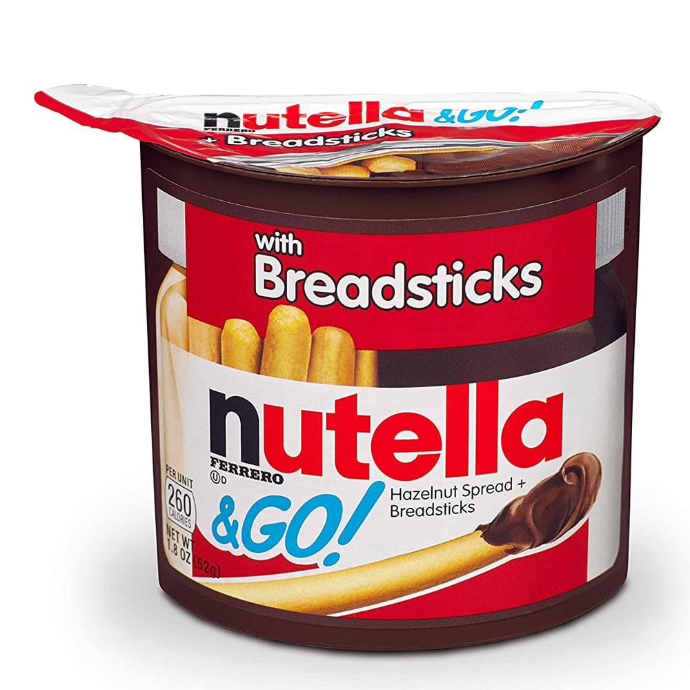 12 Nutella and Go Hazelnut Spread and Breadsticks for $6.75 Shipped