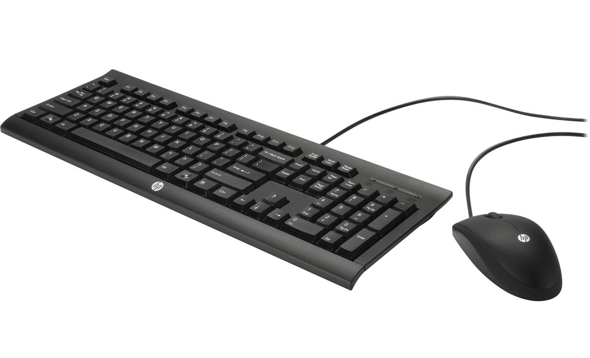HP C2500 Desktop Wired Keyboard and Mouse Combo for $5 Shipped
