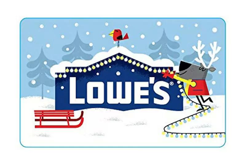 $60 Lowes Gift Card for $50