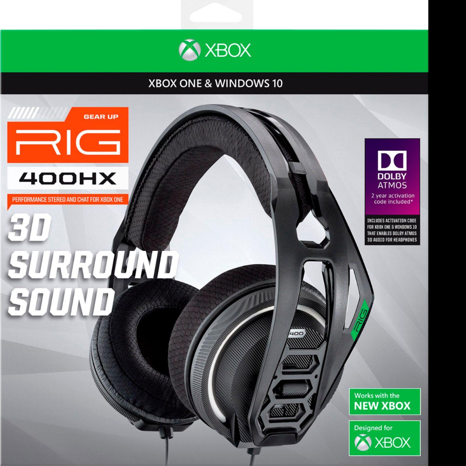Plantronics RIG 400HX Dolby Atmos Stereo Gaming Headset for $19.99