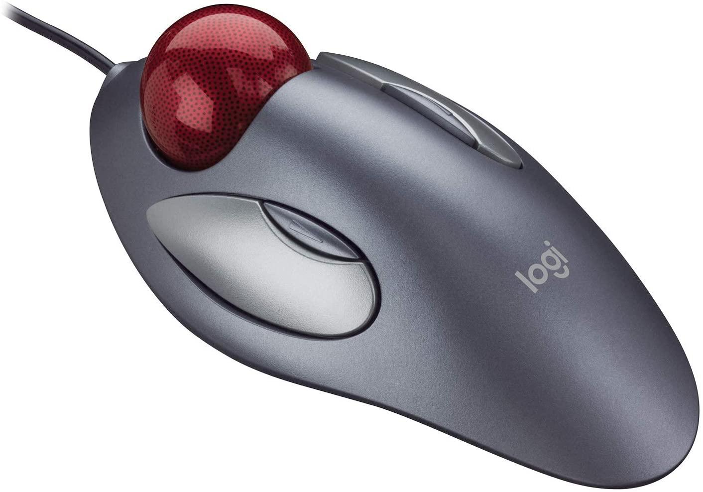 Logitech Trackman Marble Wired Trackball Ergonomic Mouse for $16.99