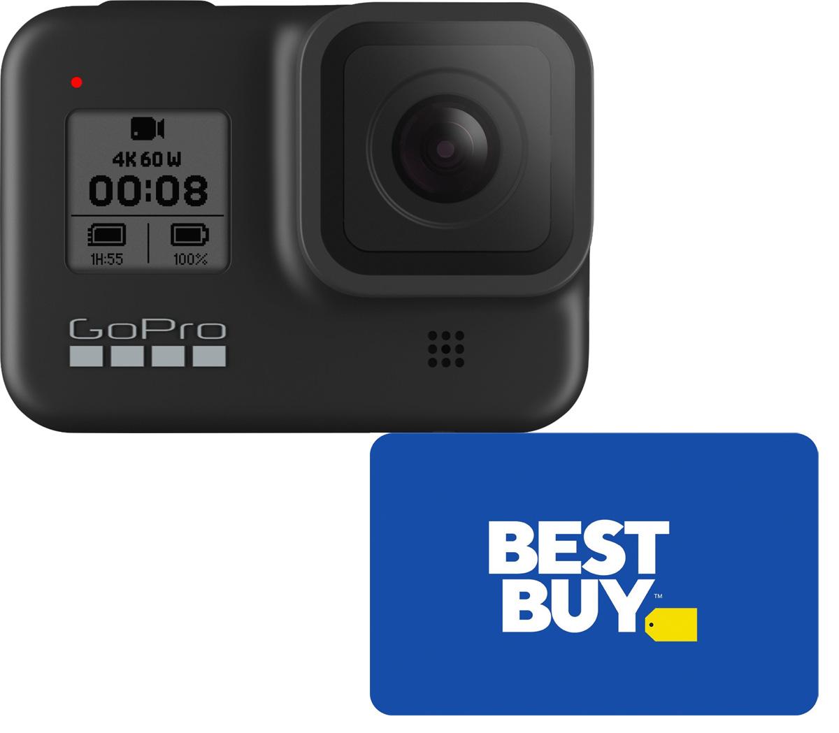 Gopro Hero8 Black 4k Waterproof Action Camera Gift Card For 249 99 Shipped Gopro Hero8 Black 4k Waterproof Action Camera Gift Card For 249 99 Shipped