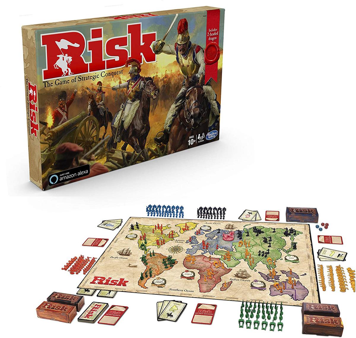 Risk Game with Dragon for $19.99