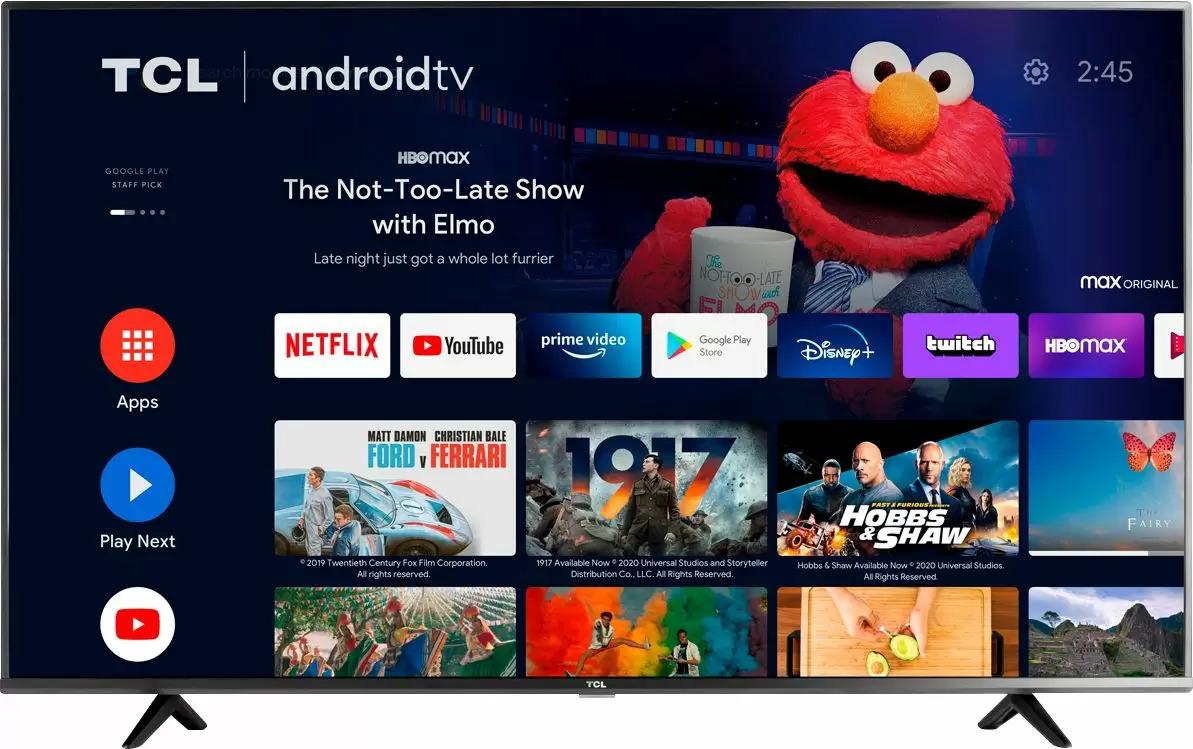 TCL 50in 50S434 Class 4 Series LED 4K UHD Smart Android TV for $228 Shipped