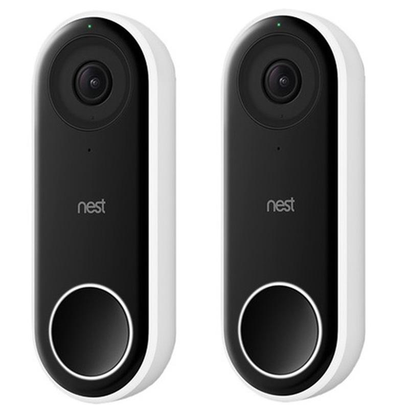 2 Google Nest Hello WiFi Video Doorbells for $269 Shipped