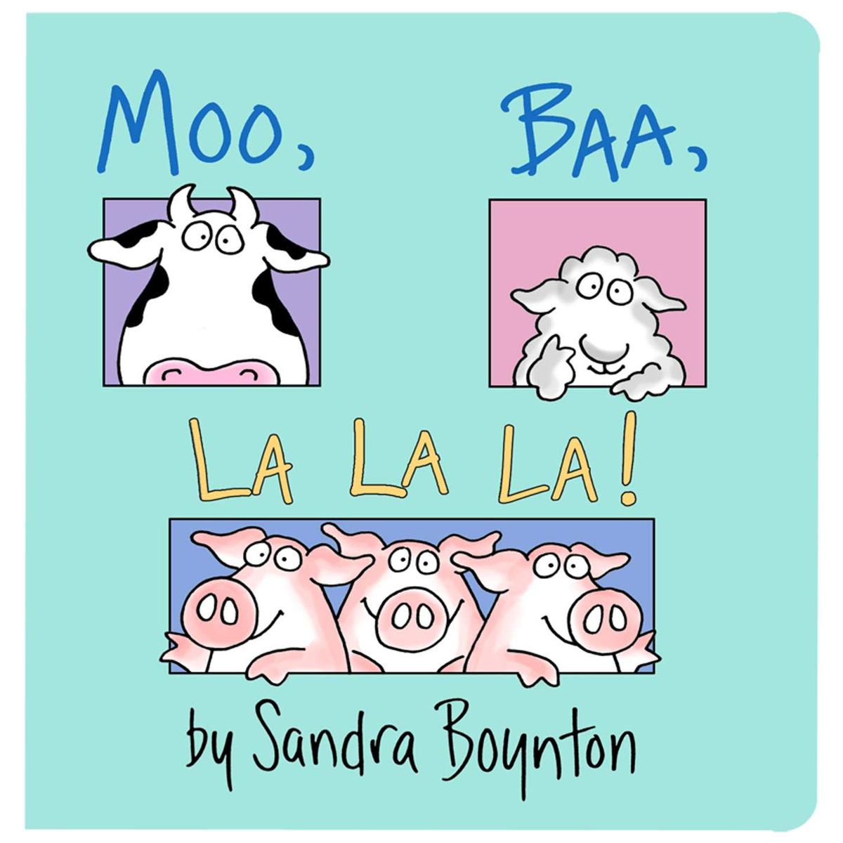 Moo Baa La La La Board Book by Sandra Boynton for $2.95