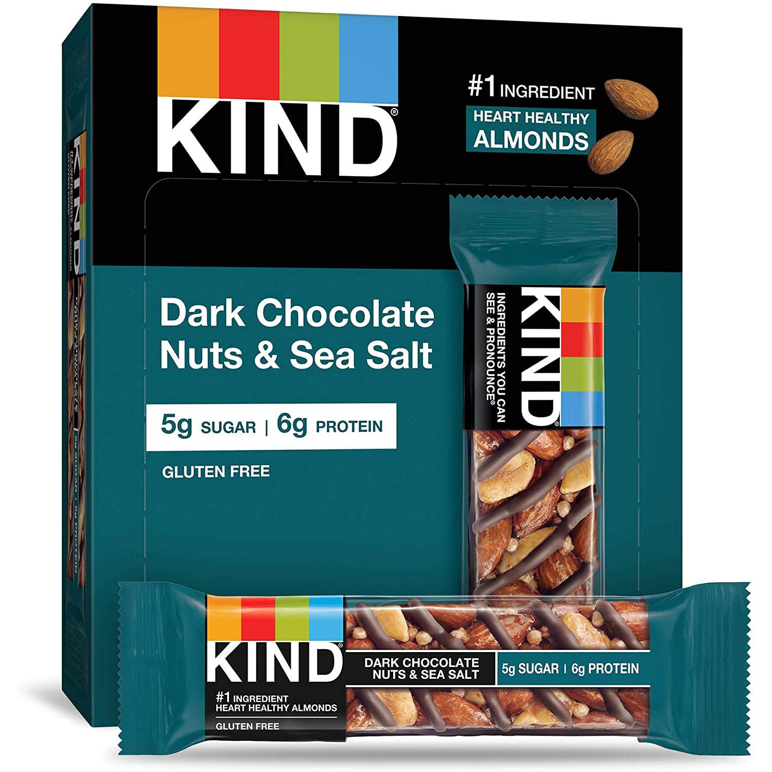 12 Dark Chocolate Nuts Kind Bars for $4.20