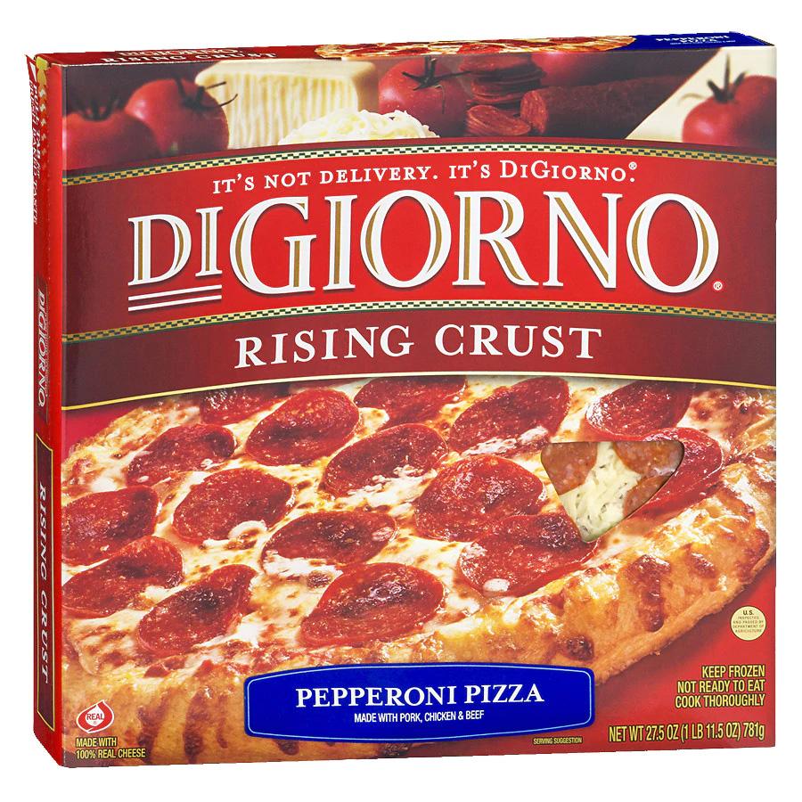 8 DiGiorno Rising Crust Frozen Pizzas for $22.37