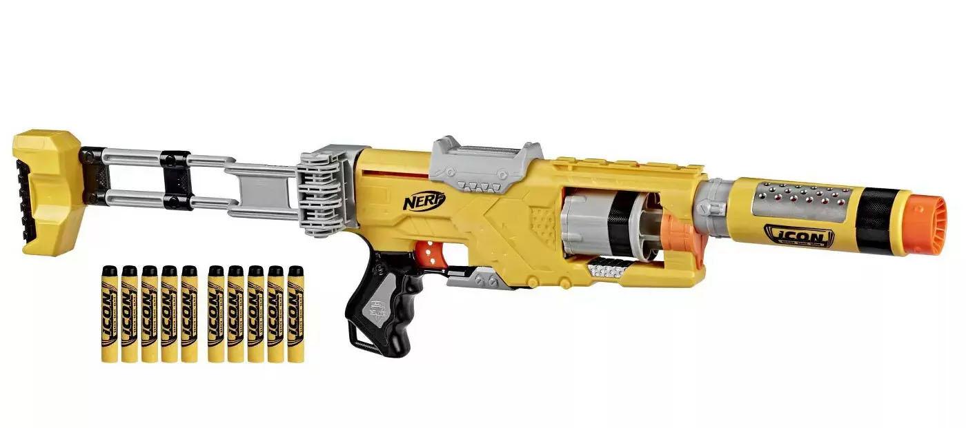 NERF N-Strike Icon Series Spectre Rev-5 Blaster for $12.49