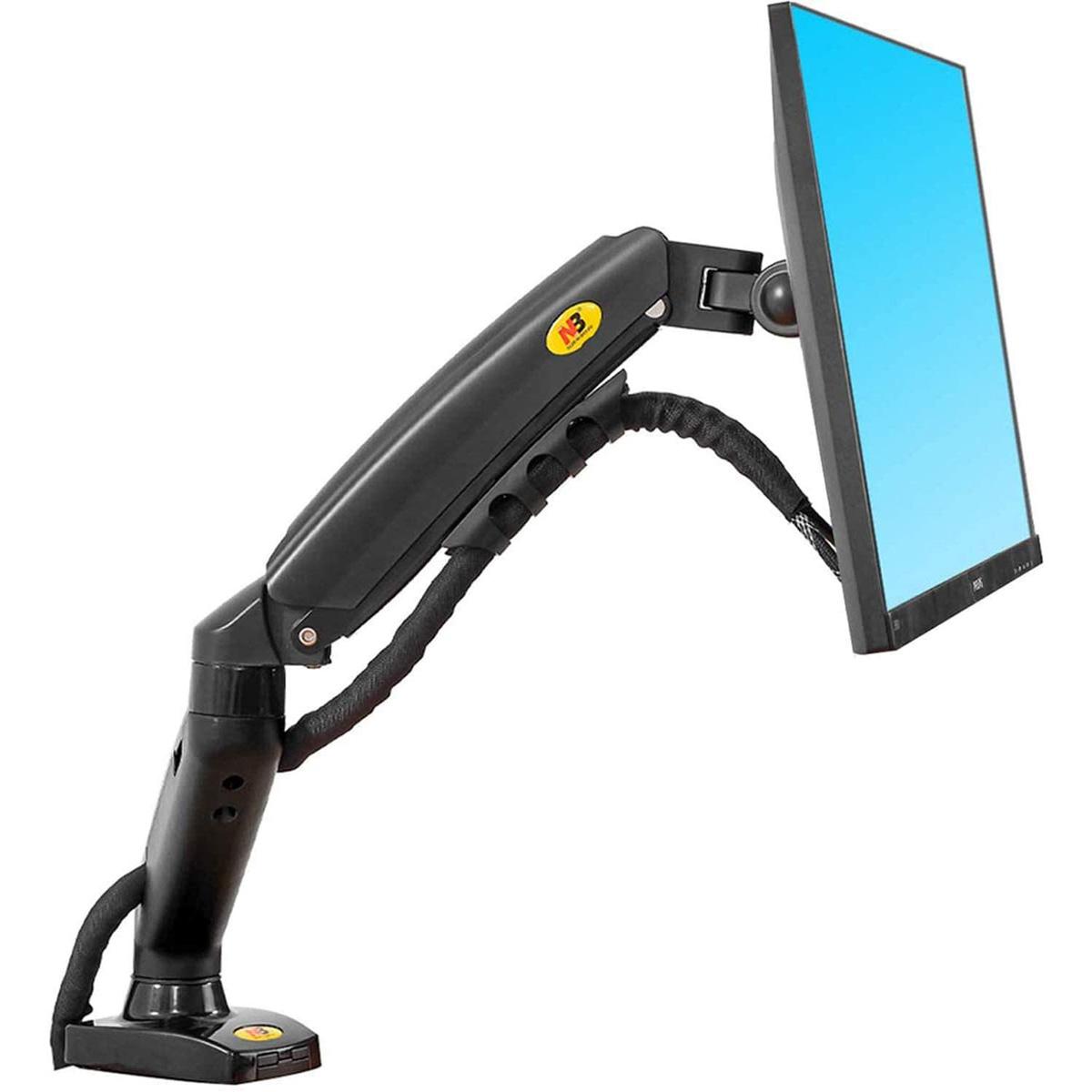 Monitor Desk Mount Stand Full Motion Swivel Monitor Arm for $23.90 Shipped