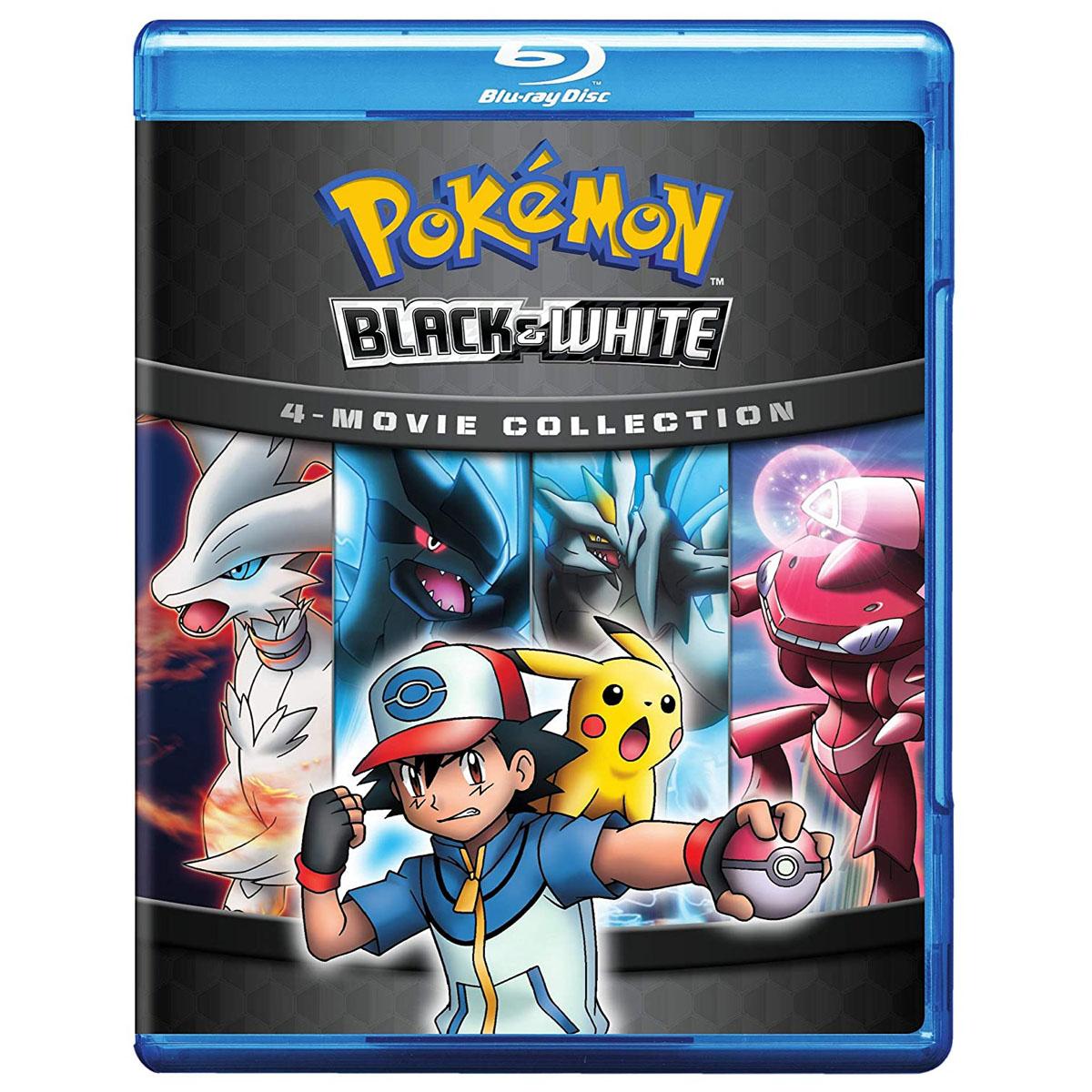 Pokemon Black and White 4-Movie Collection Blu-ray for $9.99