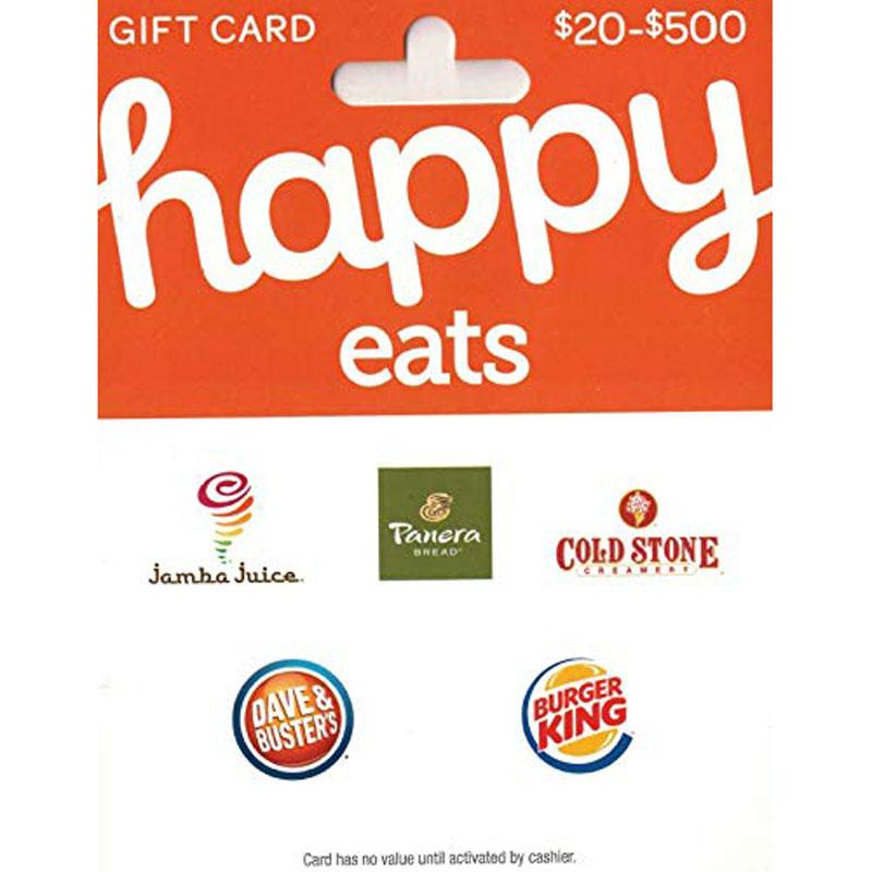 $50 Jamba Panera Cold Stone Dave Busters Burger King Gift Card for $42.50