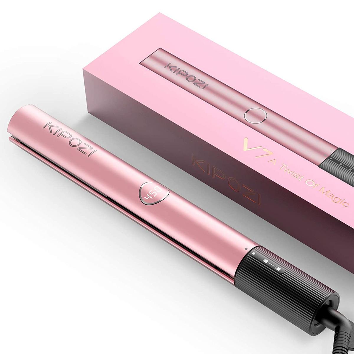 Kipozi 2 in 1 Hair Straightener and Curling Iron for $39.80 Shipped