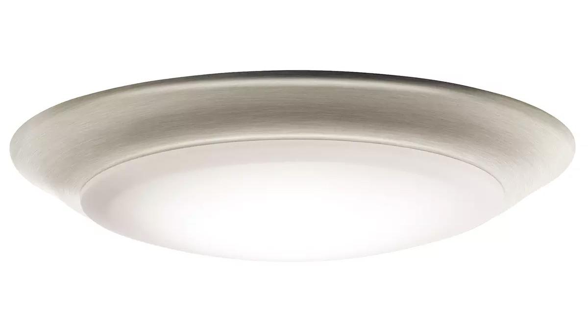 Kichler Gen II 7.5in Flush Mount LED Light Fixture for $7.55