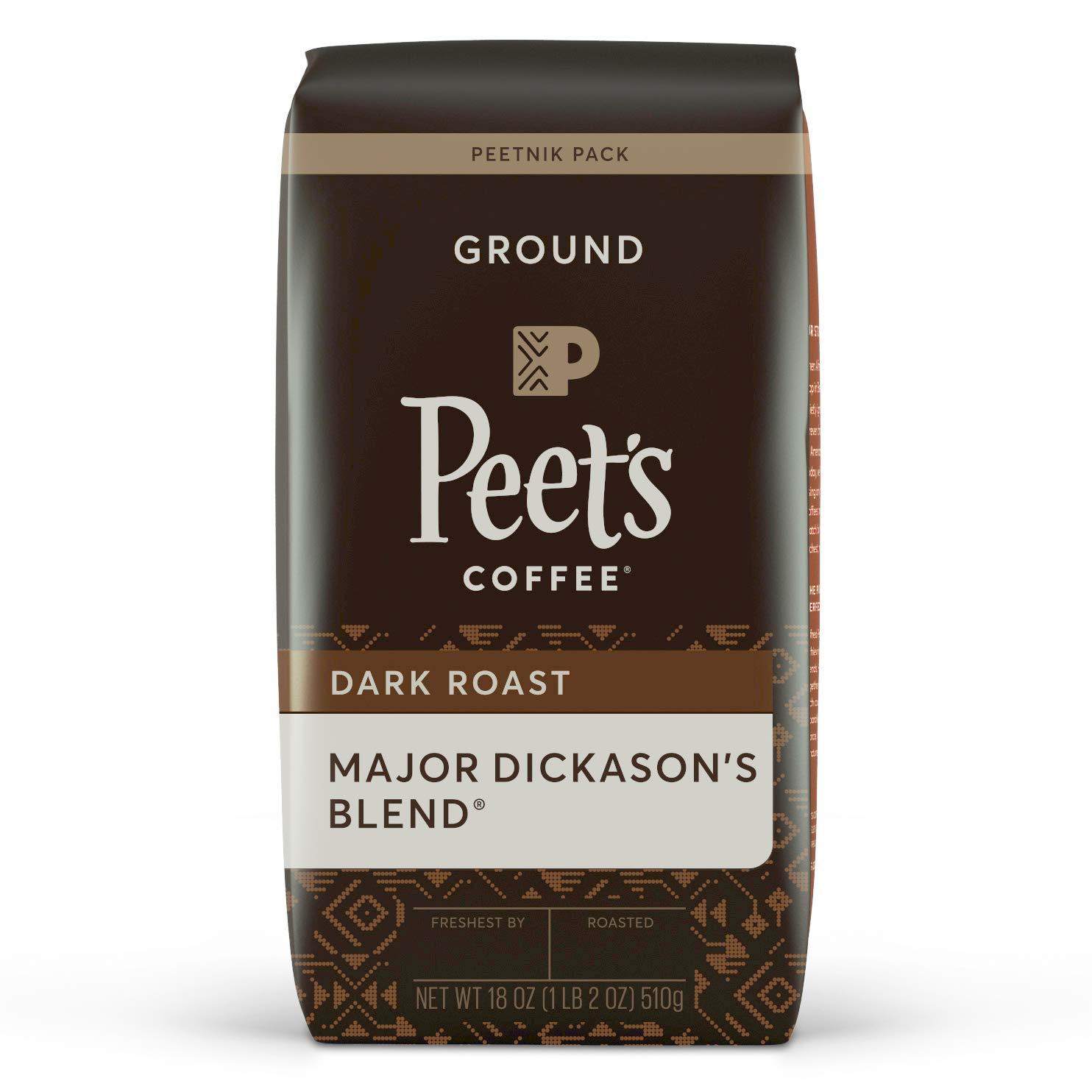 Peets Coffee Dark Roast Ground Coffee for $7.13 Shipped