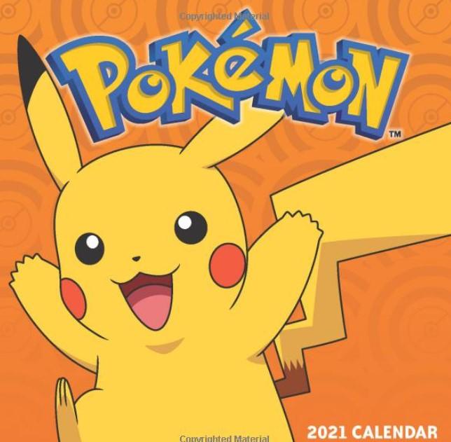 Pokemon 2021 Wall Calendar for $7.49