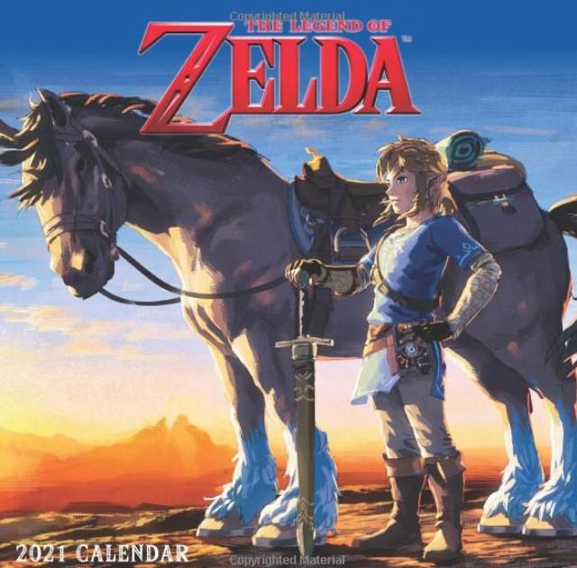 The Legend of Zelda 2021 Wall Calendar for $7.49