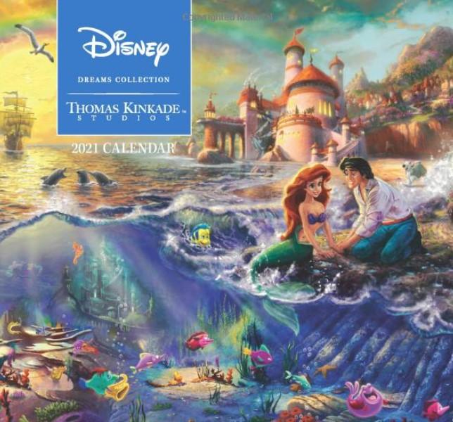 Disney Dreams Collection by Thomas Kinkade Studios 2021 Wall Calendar for $7.49