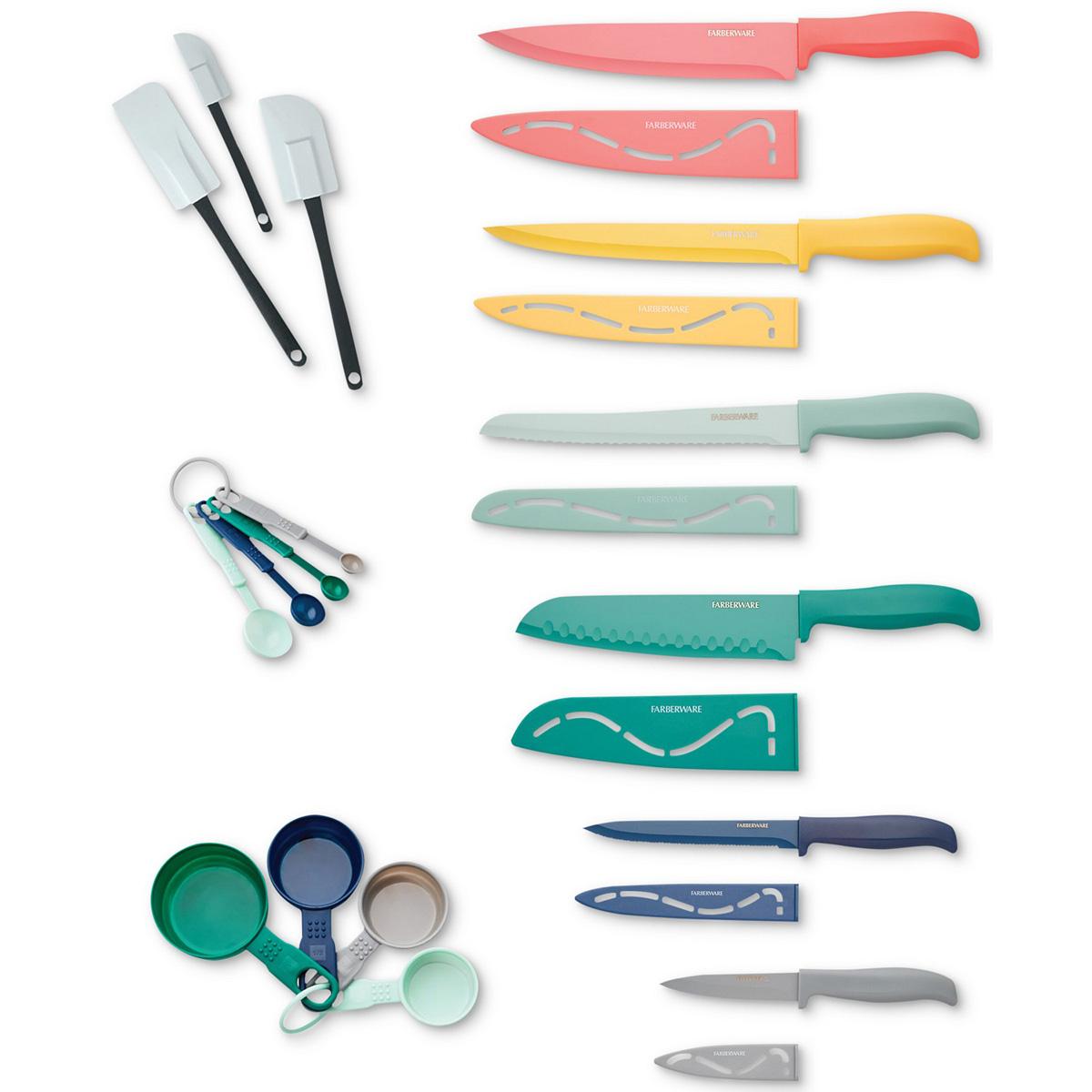 23-Piece Farberware Resin Kitchen Cutlery and Gadget Set for $19.99