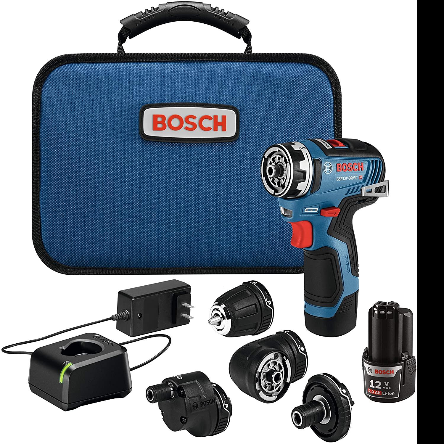 Bosch 12V Max EC Flexiclick Drill Driver System Kit for $149 Shipped