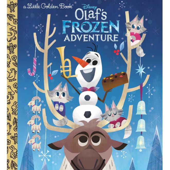 Disney Olafs Frozen Adventure Little Golden Book for $2.49