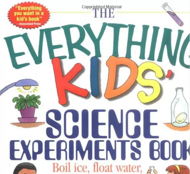 The Everything Kids Science Experiments Book for $4.99