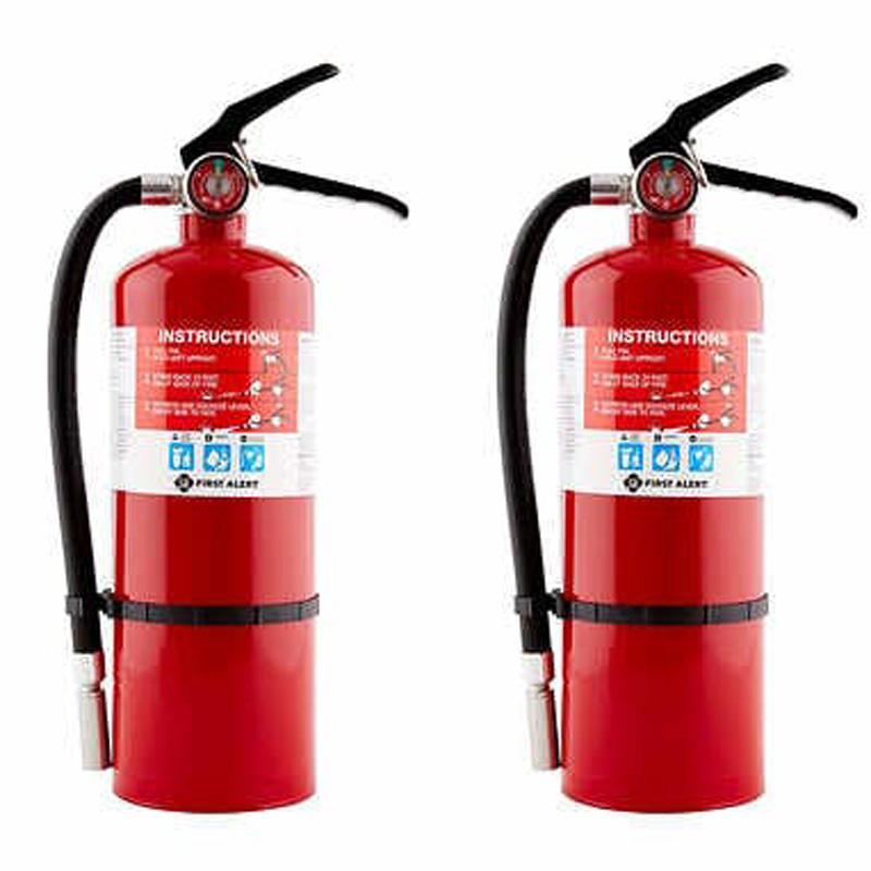 2-Pack First Alert Rechargeable Fire Extinguishers for $49.99 Shipped
