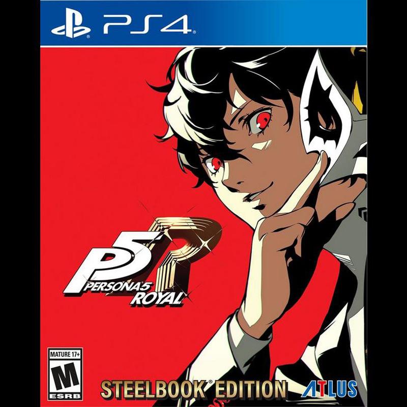 Persona 5 Royal Steelbook Launch Edition PS4 PS5 for $24.99