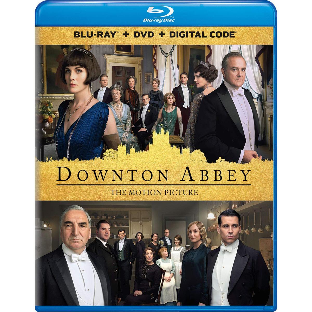 Downton Abbey The Motion Picture Blu-ray and DVD for $5.99