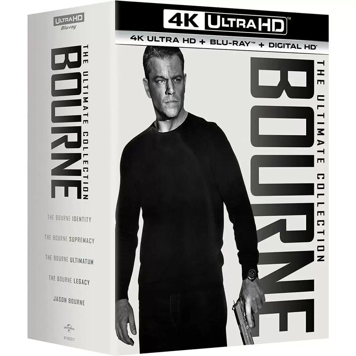 The Bourne Ultimate 5-Film Collection 4K UHD and Blu-ray for $29.99 Shipped