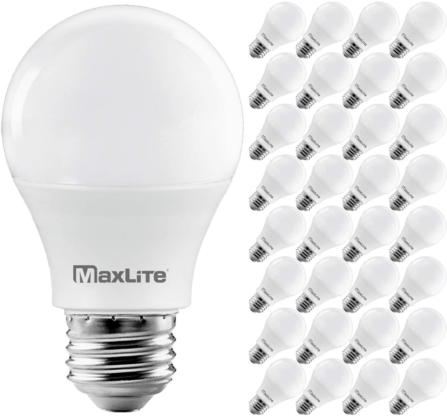 32 MaxLite A19 800 Lumen 60W LED Bulbs for $32.99 Shipped