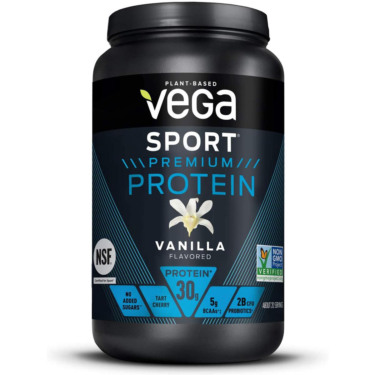 Vega Sport Premium Protein Powder for $29.99 Shipped