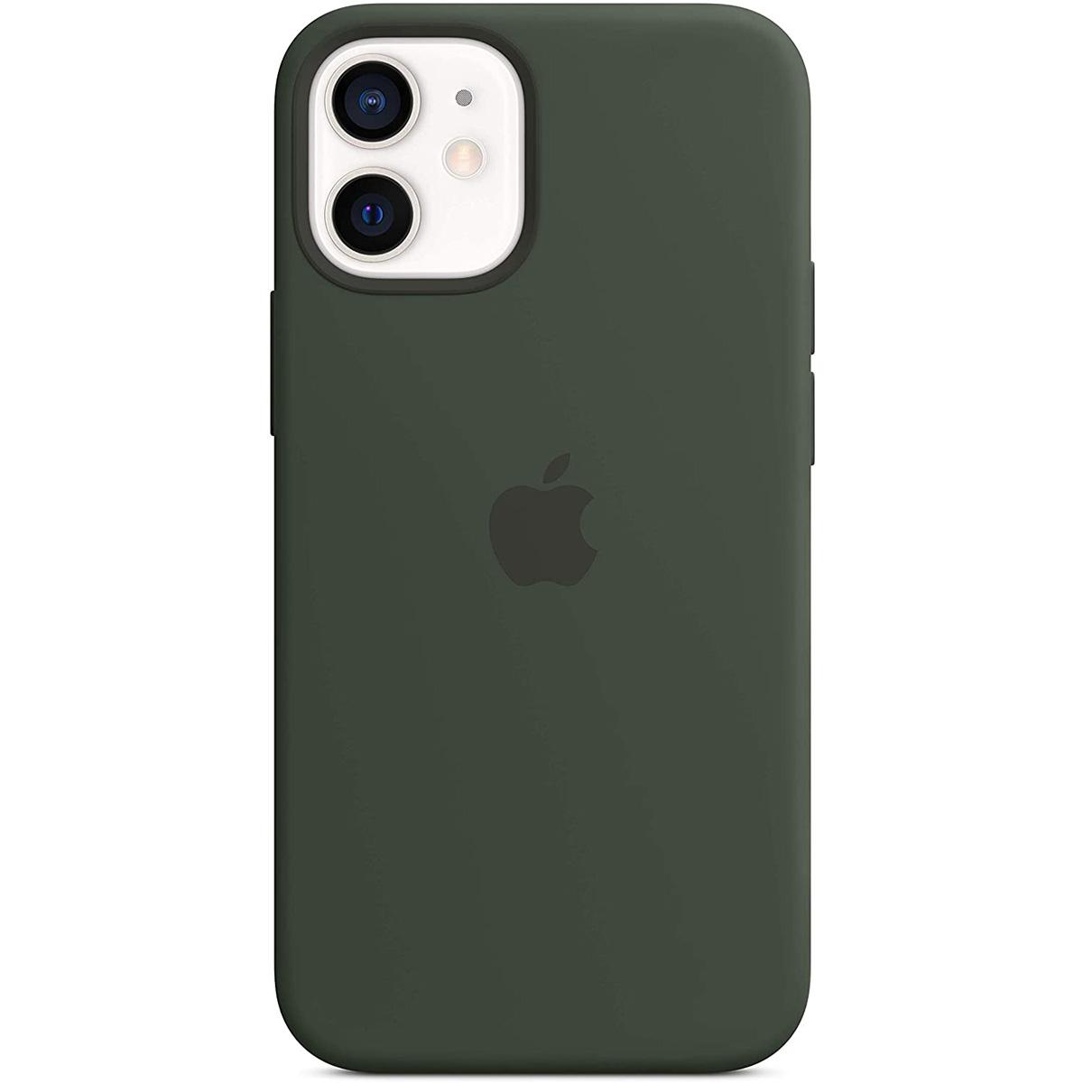 Apple iPhone 12 mini Green Silicone Case with MagSafe for $26 Shipped