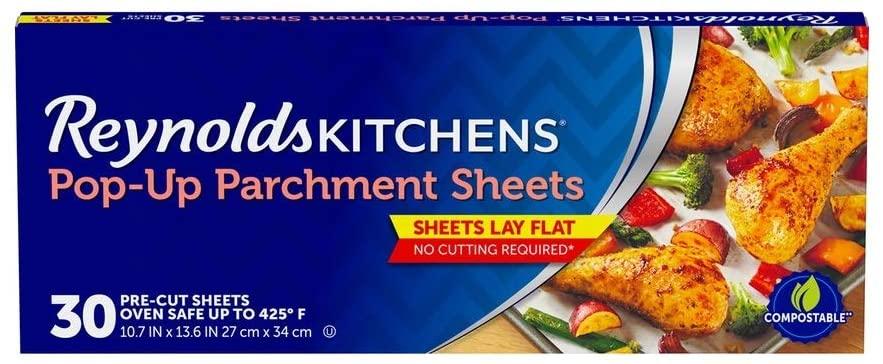 30 Reynolds Kitchens Pop-Up Parchment Paper Sheets for $2.47 Shipped