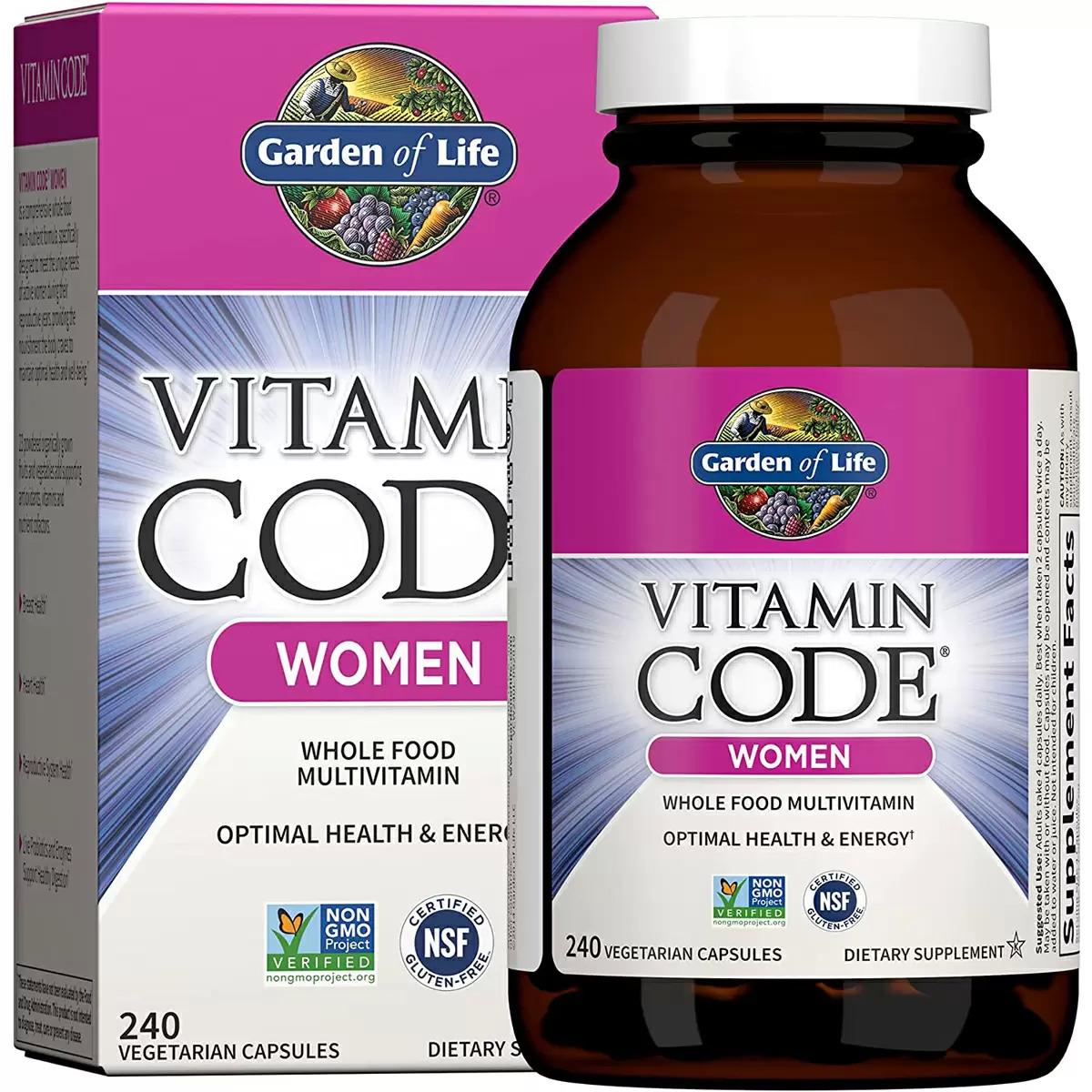Garden of Life Vitamin Code Multivitamin for $35.15 Shipped
