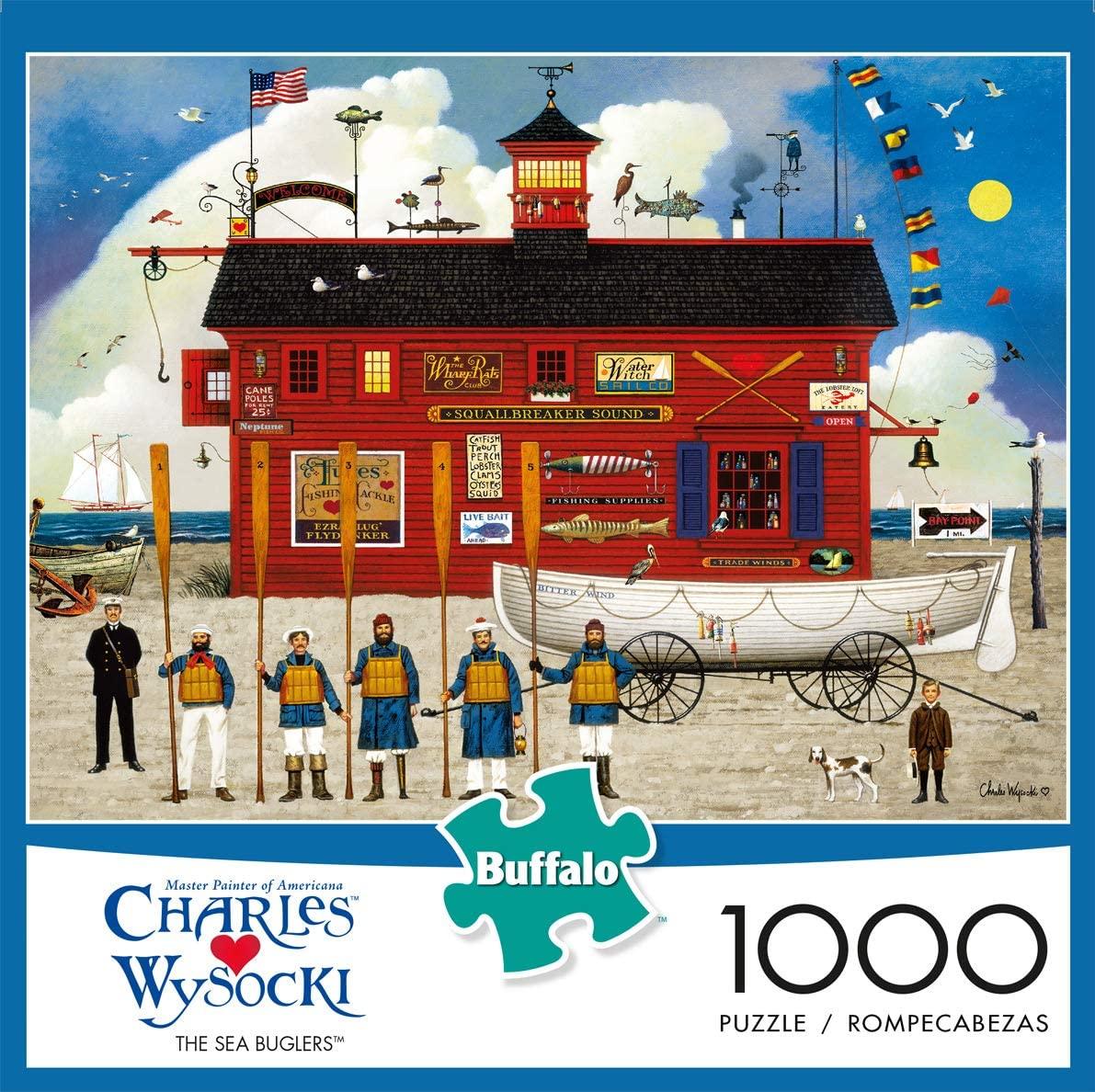 Buffalo Games Charles Wysocki The Sea Buglers Jigsaw Puzzle for $8.18