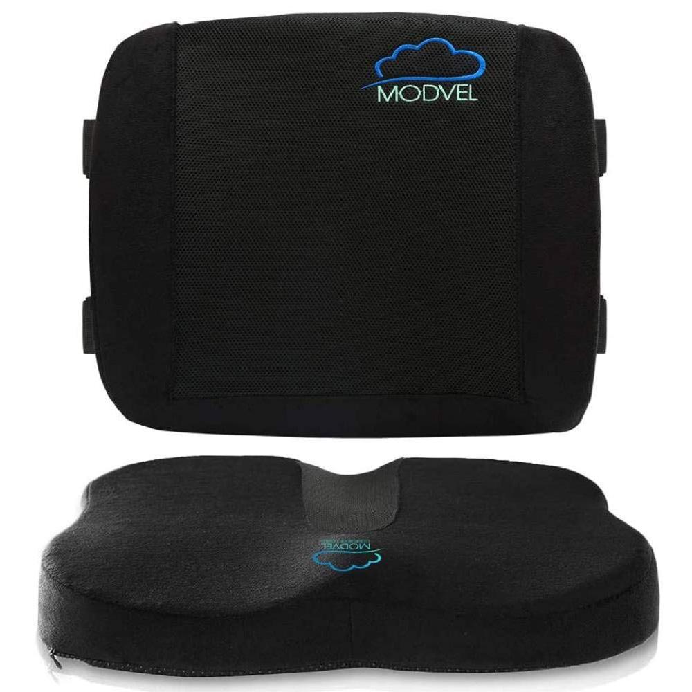 Modvel Lumbar Support Pillow for Office Chair and Car Seat Cushion for $27.99 Shipped