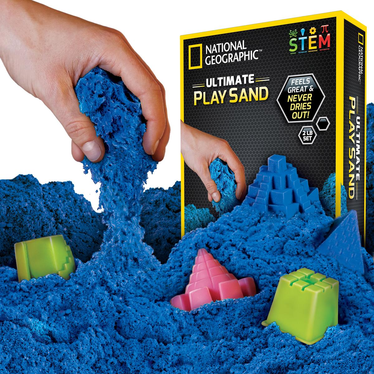 2Lbs National Geographic Ultimate Play Sand for $6.49