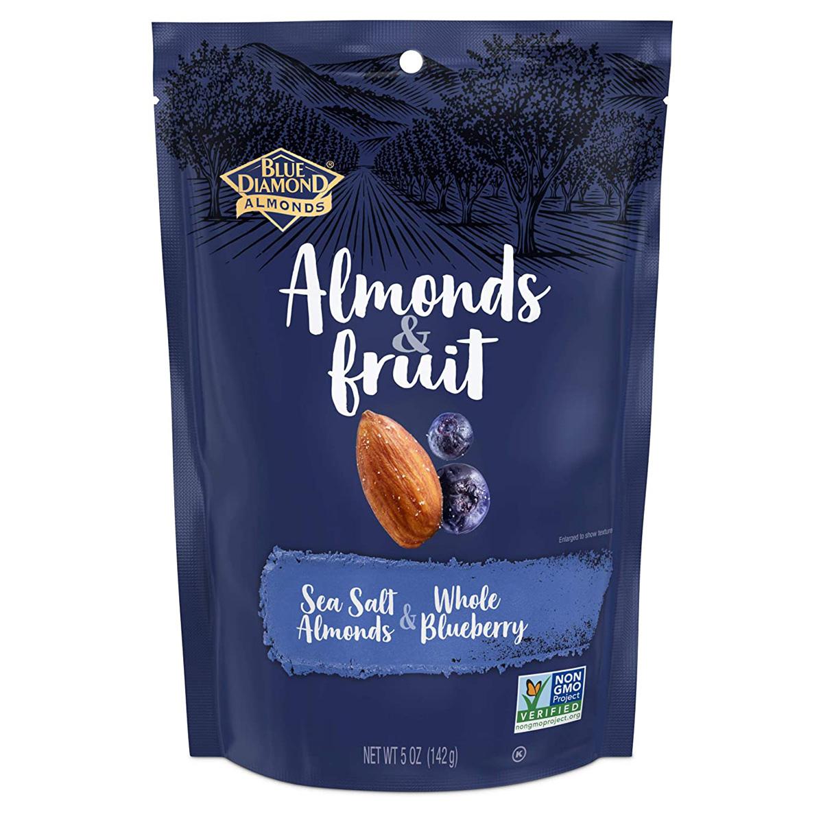 10oz Blue Diamond Almonds and Fruit Bag for $4.49 Shipped