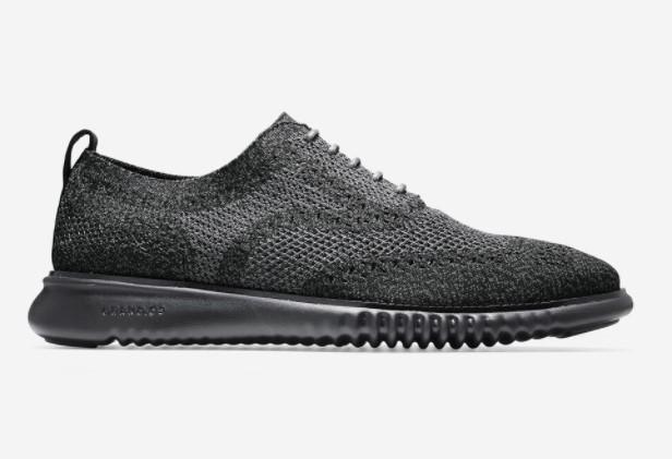 Cole Haan Mens 2 ZeroGrand Wingtip Oxford Shoes for $39.98 Shipped